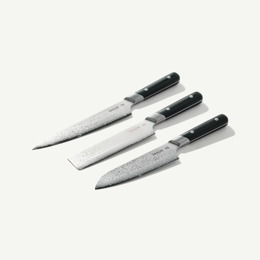 Japanese Damascus Steel Knife Set
