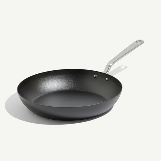 Seasoned Carbon Steel Frying Pan