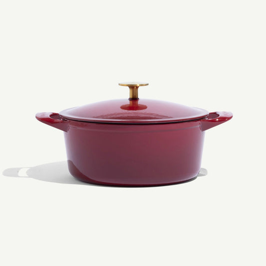 Enameled Cast Iron Round Dutch Oven