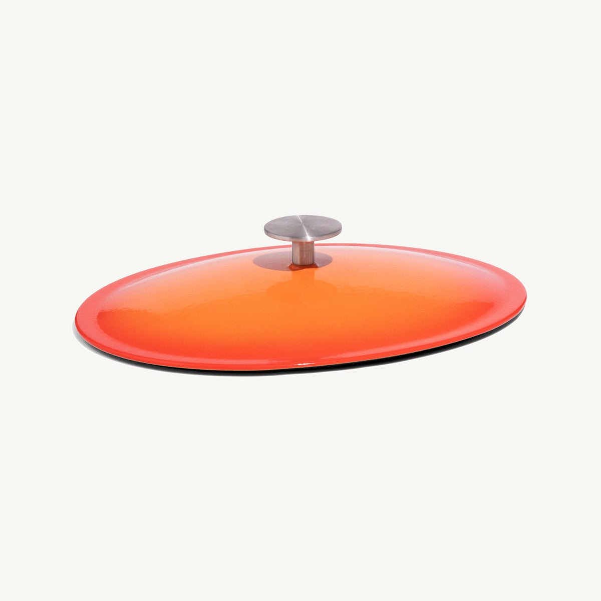 Enamelled Cast Iron Oval Dutch Oven
