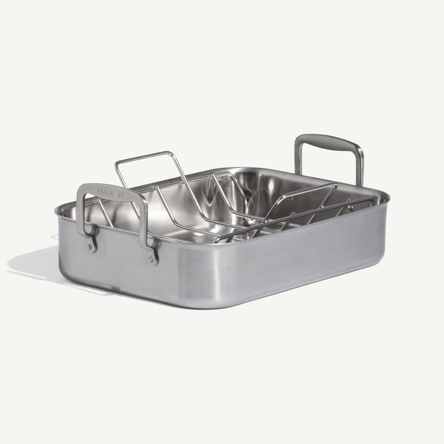 Cladding Back Pans Stainless Clad Roasting Pan – Made In Cookware | Australia