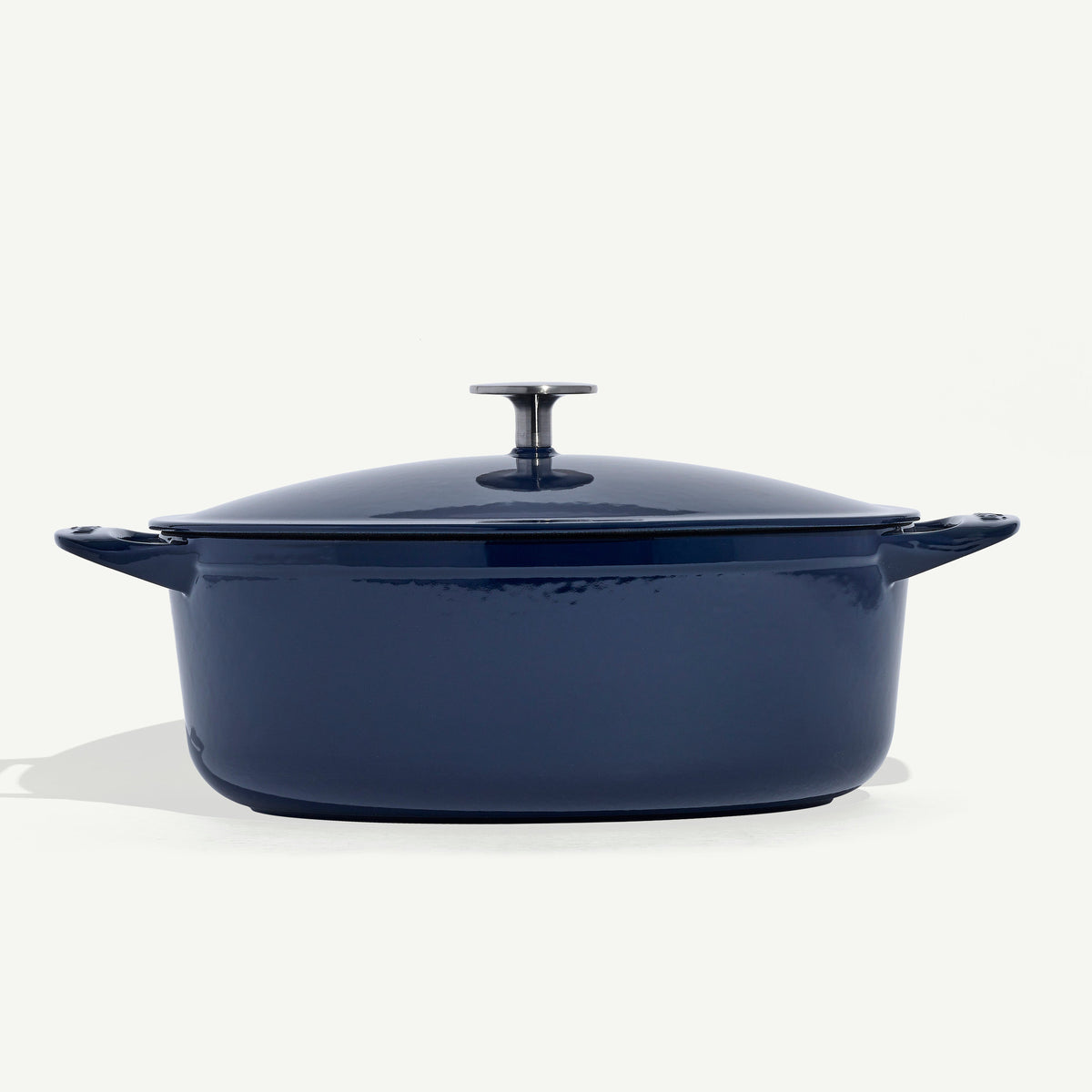 Enamelled Cast Iron Oval Dutch Oven
