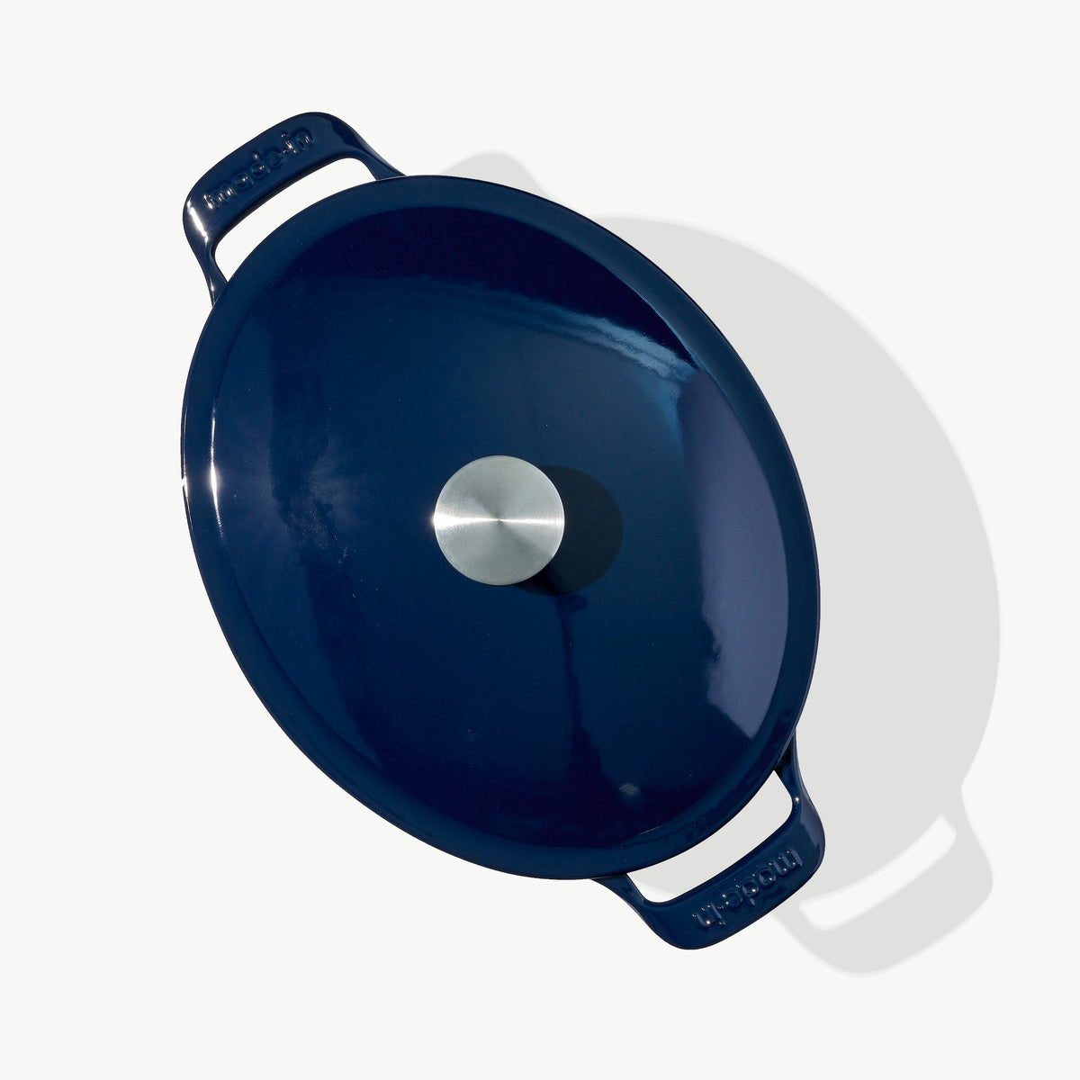 Enamelled Cast Iron Oval Dutch Oven
