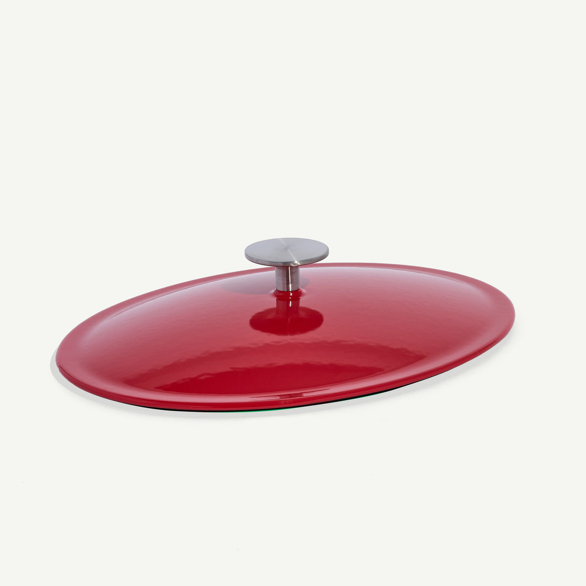 Enamelled Cast Iron Oval Dutch Oven