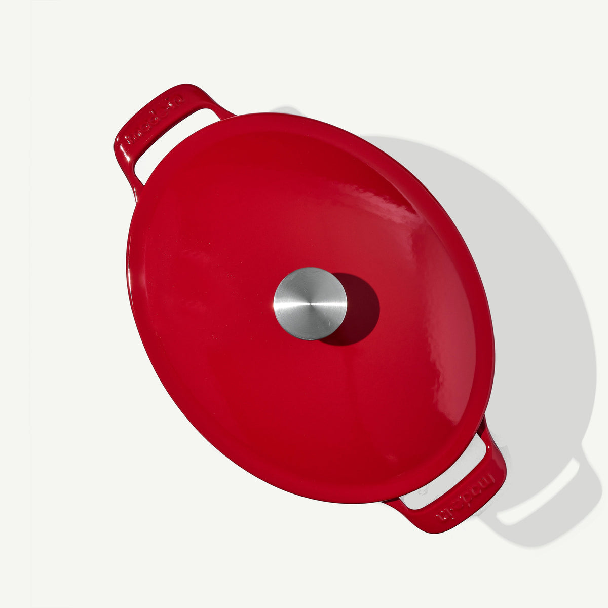 Enamelled Cast Iron Oval Dutch Oven