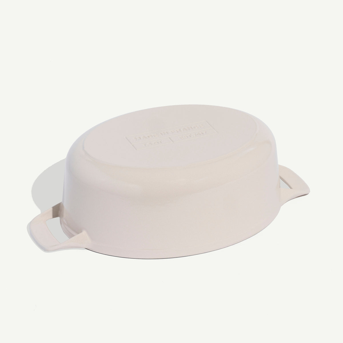 Enamelled Cast Iron Oval Dutch Oven