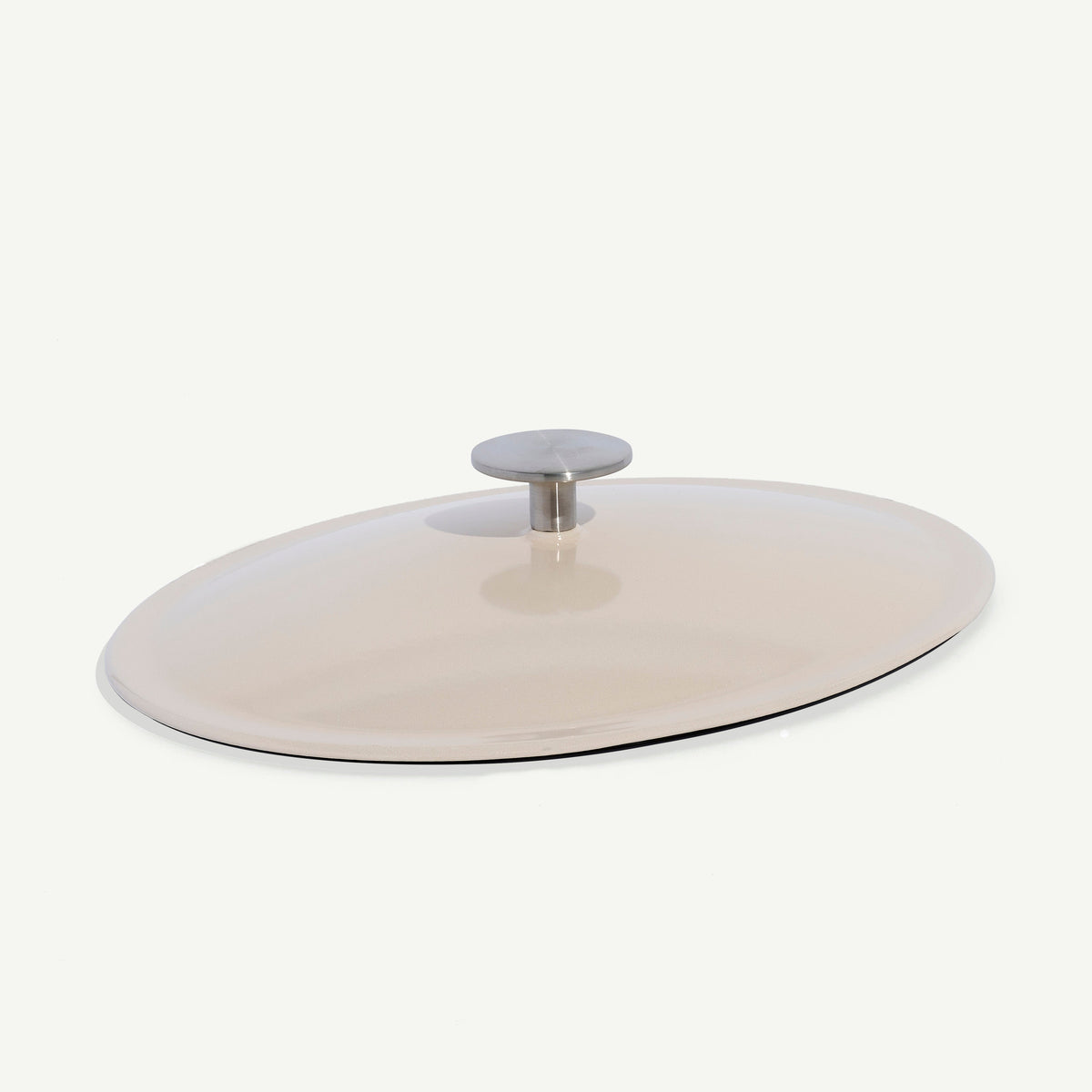 Enamelled Cast Iron Oval Dutch Oven